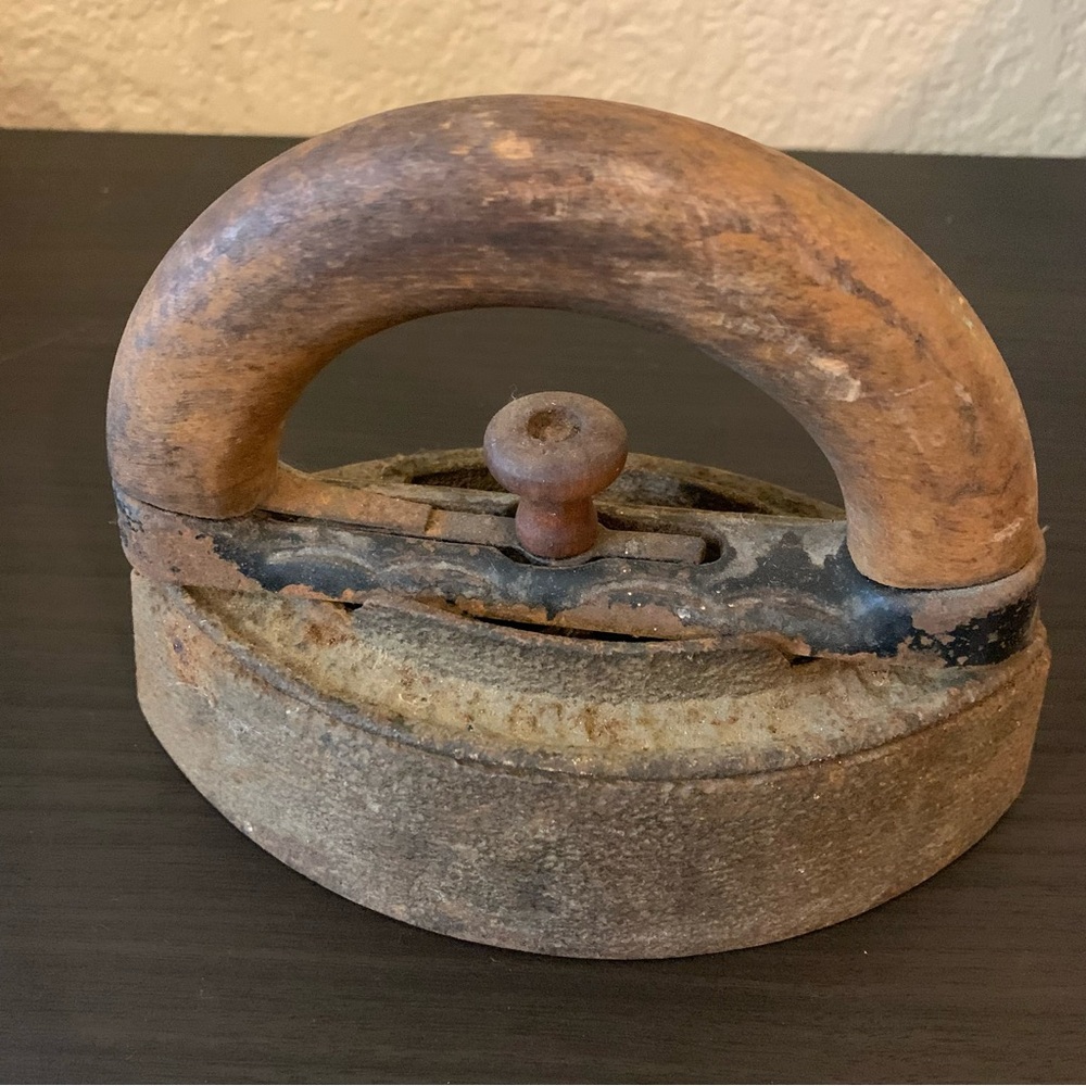 Vintage antique iron